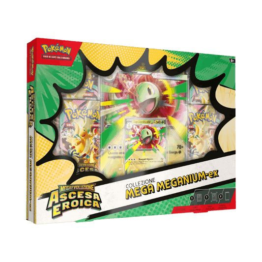 Pokémon Collezione Mega Meganium Ex - Ascesa Eroica