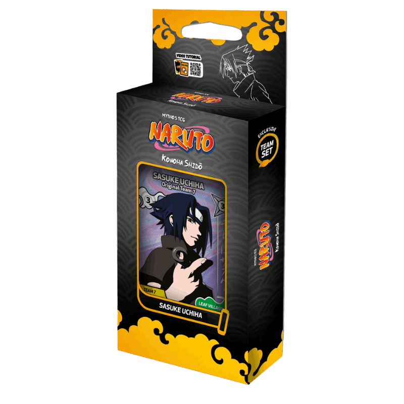 Naruto Mythos Tcg - Team 7 - Sasuke - Eng