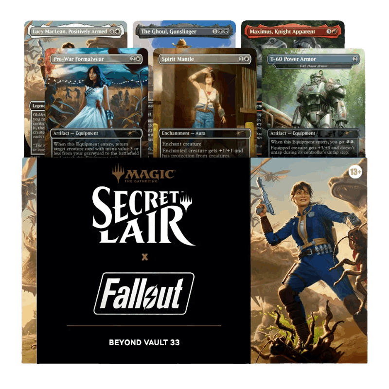 Secret Lair X Fallout: Beyond Vault 33 - Eng