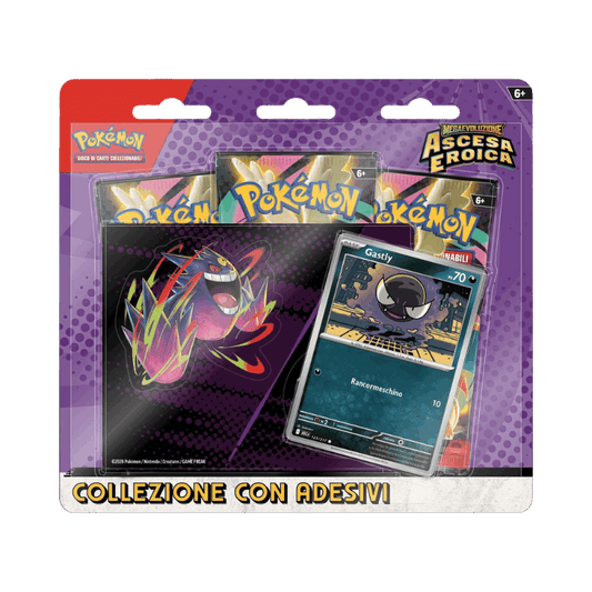 Collezione Ascesa Eroica con Adesivo Mega Gengar (IT)