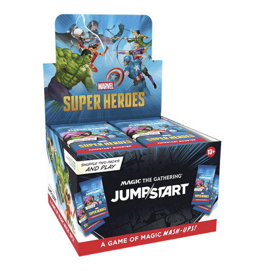 Magic Marvel Super Heroes Jumpstart Booster Box 24 Bustine ENG