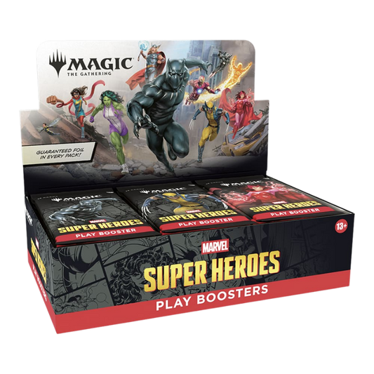 Box Play Booster - Marvel Super Heroes (30 Buste) - ENG