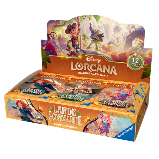 Lorcana - Box 24 Buste - Lande Sconosciute - Ita