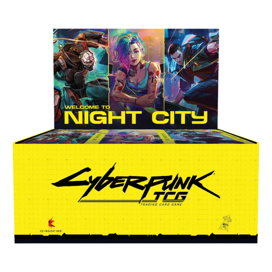 Cyberpunk Tcg - Welcome To Night City - Box 24 Buste Retail - Eng