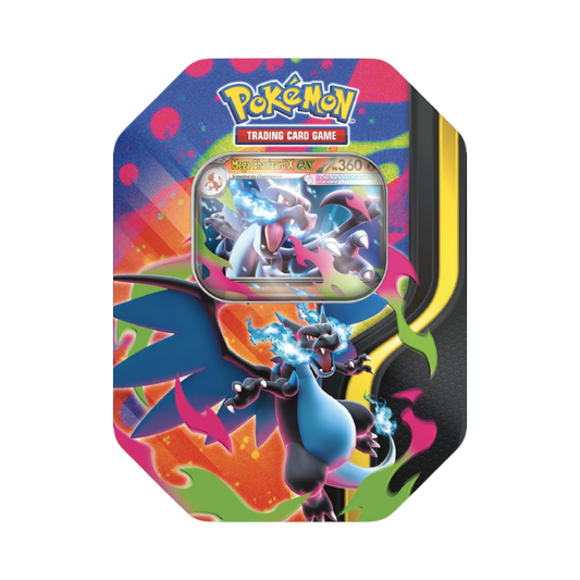 Tin da Collezione Mega Charizard: Mega Charizard X-ex (IT)