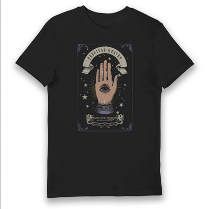 T-Shirt Animali Fantastici Percival Graves 5056438935990 - Maglietta Ufficiale Adulti Cotone