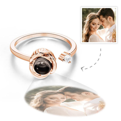 Anello con Proiezione "Sguardo Segreto" – Regalo Personalizzato per Lei