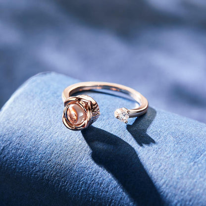 Anello con Proiezione "Sguardo Segreto" – Regalo Personalizzato per Lei