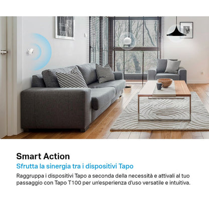 Tapo T100 Sensore di Movimento, ⚠️Tapo Hub Necessario