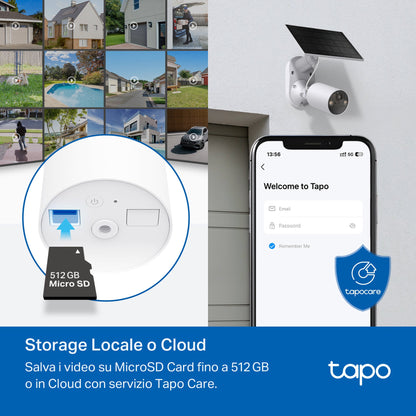 Tapo C410 Telecamera Wi-Fi Esterno a Batteria 2K 3MP, Visione Notturna a Colori, 2pz