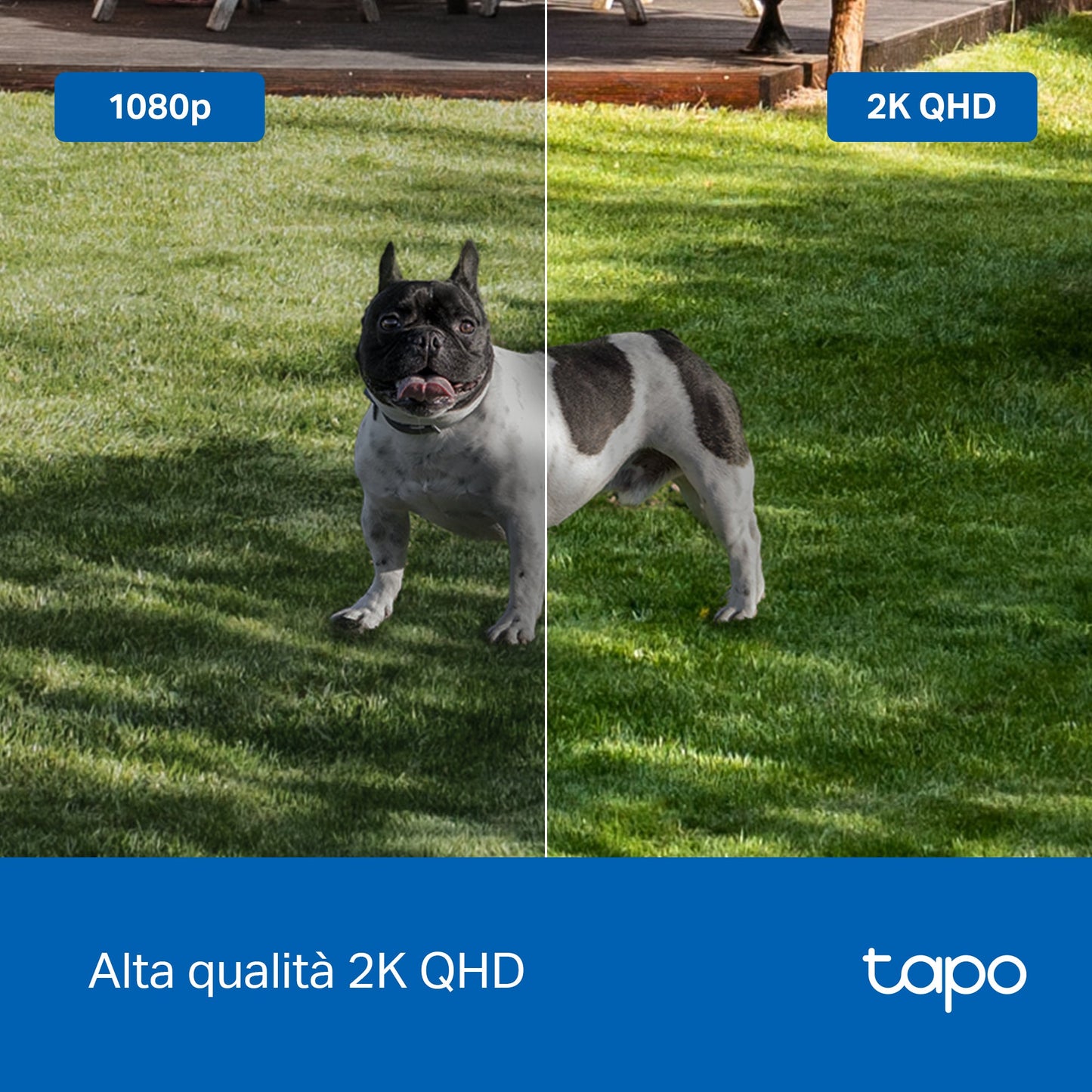Tapo C425 Telecamera Wi-Fi Esterno a Batteria 2K 4MP, Visione Notturna a Colori, Base Magnetica, 4pz