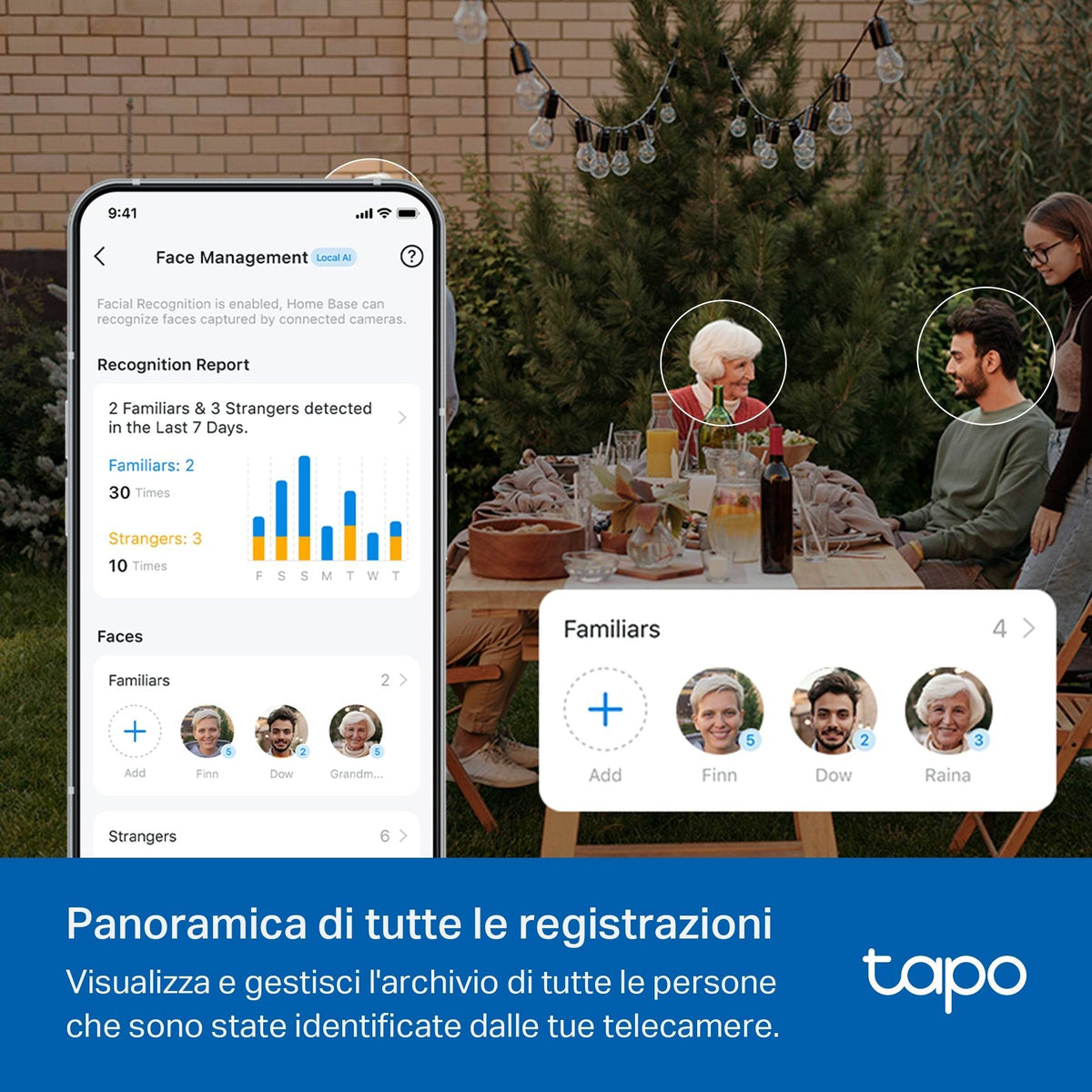 Tapo H500 Smart Hub HomeBase con Storage Locale e Rilevamenti AI