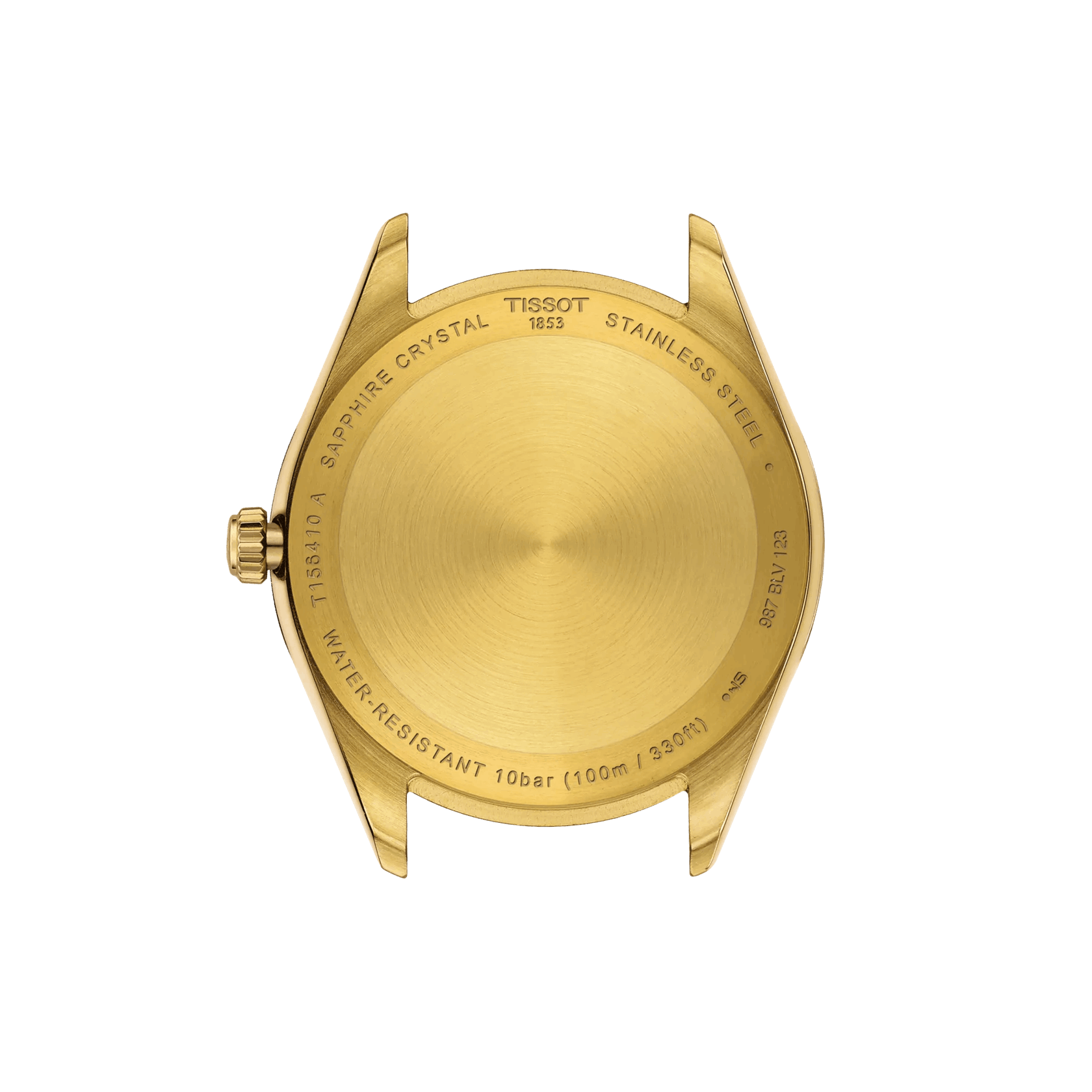 Tissot Ballade 40mm Quarzo – Oro Giallo con Quadrante Nero T156.410.33.051.00