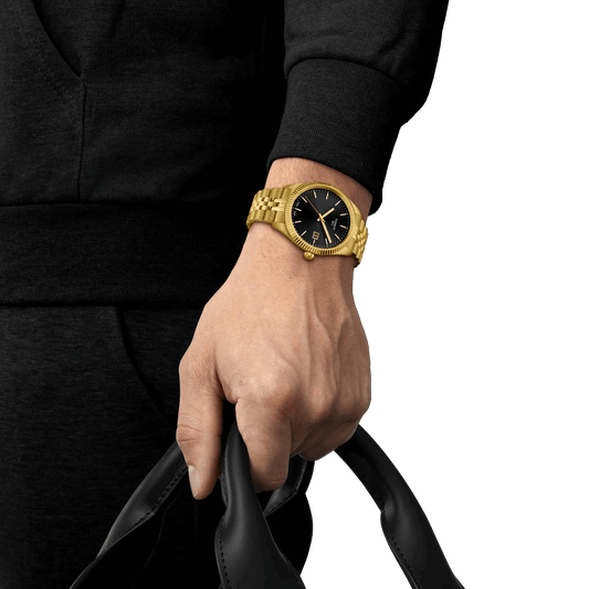 Tissot Ballade 40mm Quarzo – Oro Giallo con Quadrante Nero T156.410.33.051.00