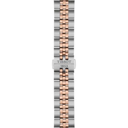 Tissot Ballade 40mm – Orologio da uomo con quadrante blu e cassa in acciaio PVD oro rosa | T156.410.22.041.00