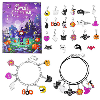 Set Ciondoli Halloween Braccialetti DIY Regalo Creativo Bambini