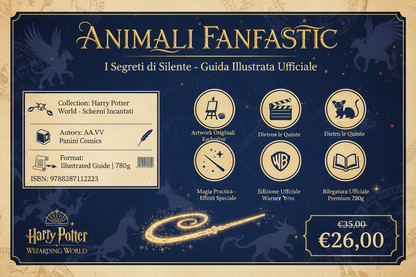 Harry Potter - Animali Fantastici: I Segreti di Silente | Guida Illustrata Ufficiale