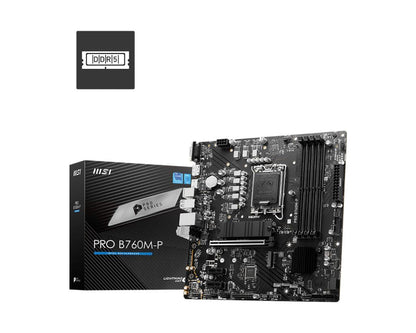 MSI PRO B760M-P scheda madre Intel B760 LGA 1700 micro ATX [PROB760M-P]