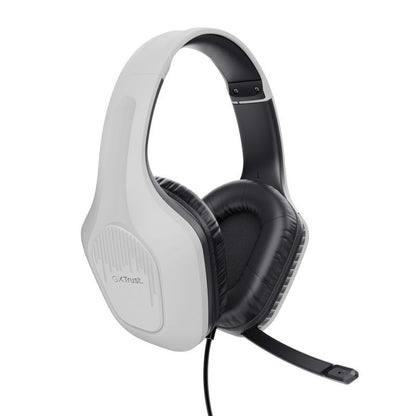 Trust GXT 415PS ZIROX Auricolare Cablato A Padiglione Gaming Nero, Bianco [24993]