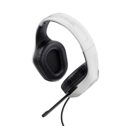 Trust GXT 415PS ZIROX Auricolare Cablato A Padiglione Gaming Nero, Bianco [24993]