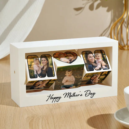 Cornice Foto Rotante Personalizzata "Swing" – Il Regalo Dinamico per la Festa della Mamma