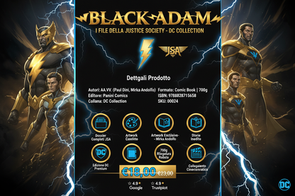 Black Adam: I File Della Justice Society - Dc Collection Fumetto