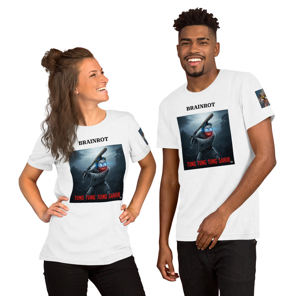 Maglietta unisex serie Brainrot - Tung Tung Tung Sahur 🆓🚚