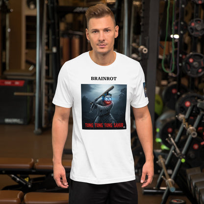Maglietta unisex serie Brainrot - Tung Tung Tung Sahur 🆓🚚