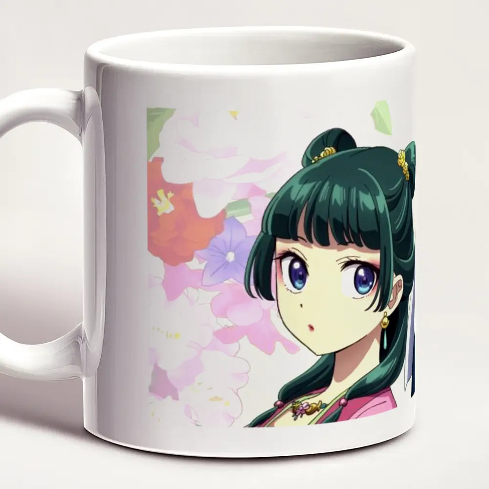 Tazza Maomao e Jinshi The Apothecary Diaries Mug Fiori di Ciliegio 11oz