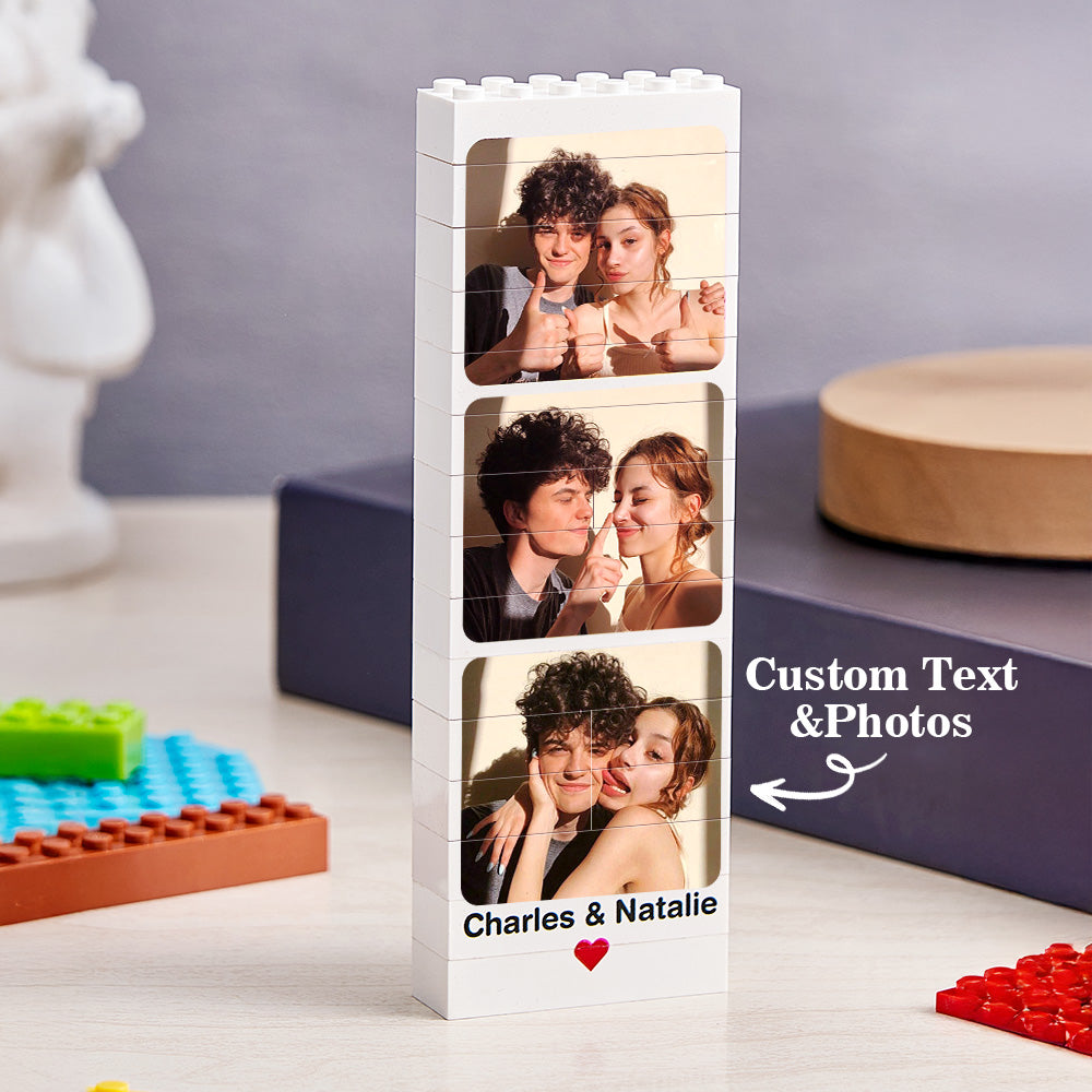 Puzzle di Mattoncini Personalizzato con Foto – Il Regalo Romantico Perfetto papà