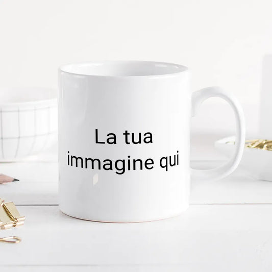 Tazza con immagine o foto personalizzata