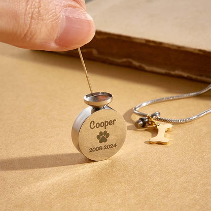 Collana Personalizzata ricordo amico 4 zampe