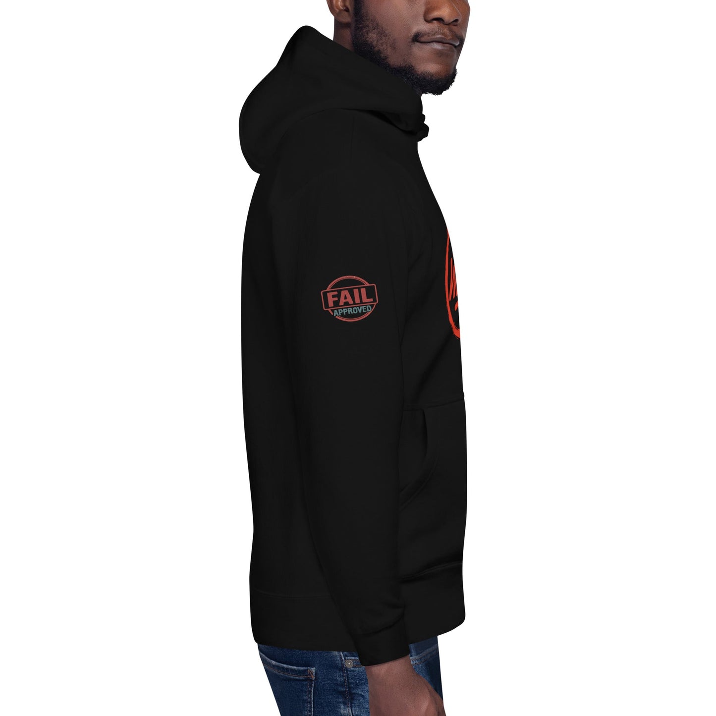 Felpa Bewrong Streetwear 🔴 | FAIL – Cotone Premium, Comfort e Stile
