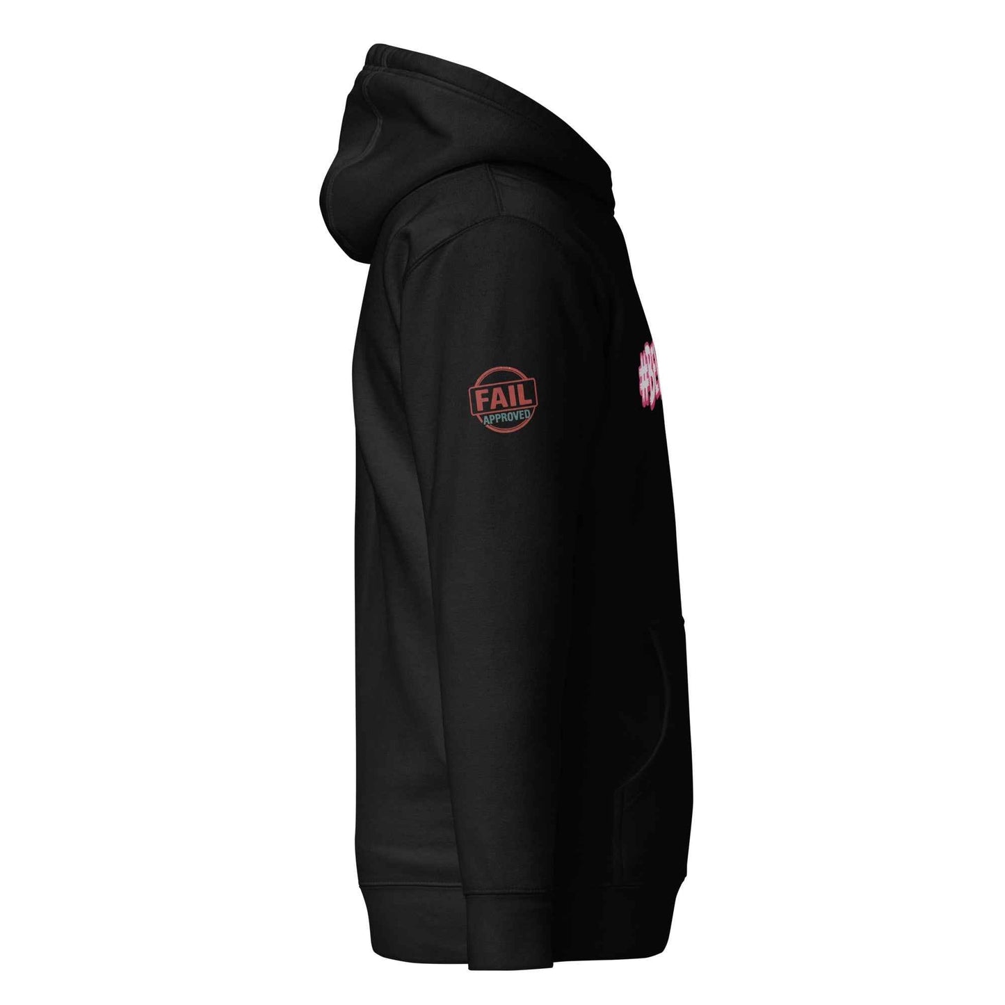 Felpa con Cappuccio Streetwear #BEWRONG 🔴 | FAIL – Comfort, Stile & Coraggio di Sbagliare