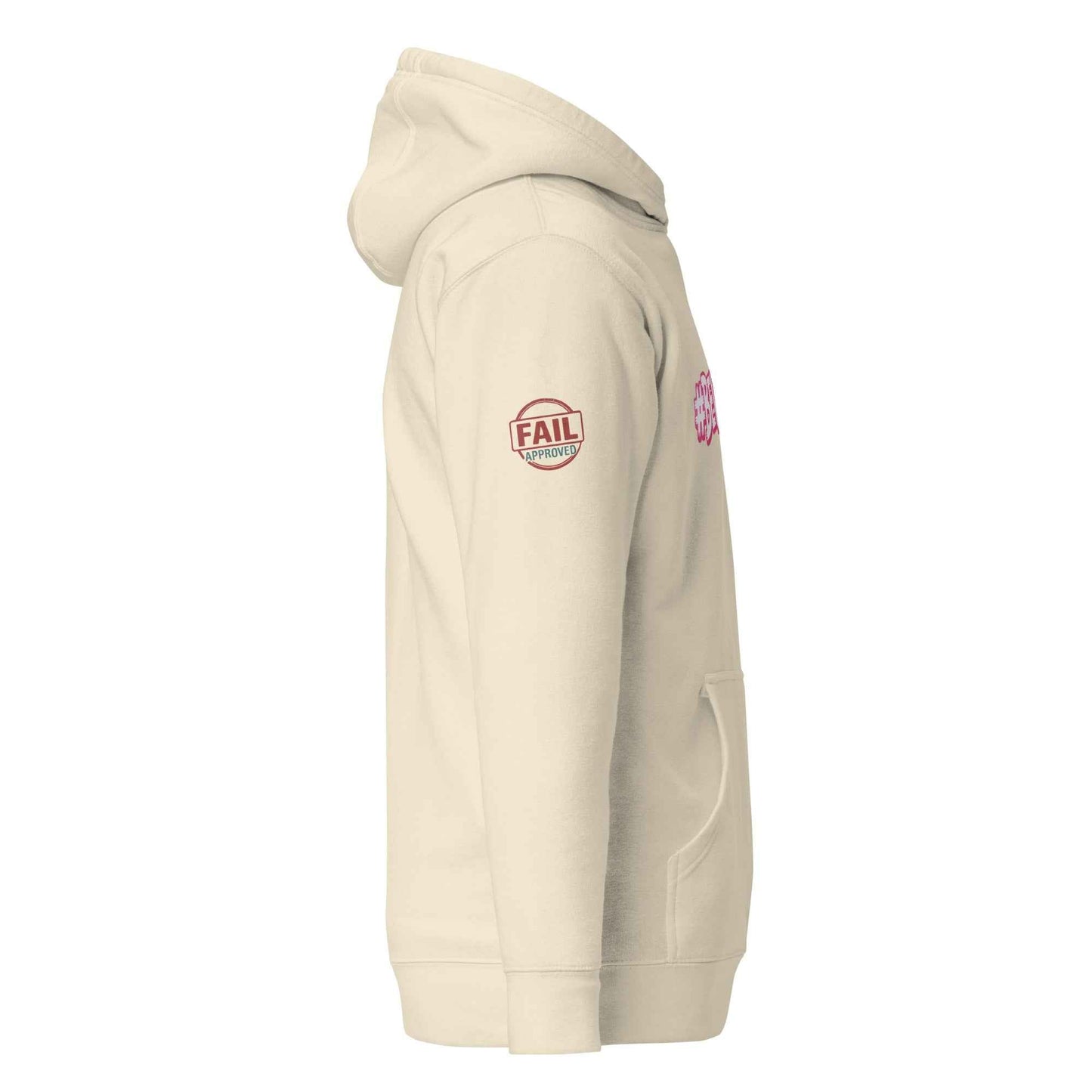 Felpa con Cappuccio Streetwear #BEWRONG 🔴 | FAIL – Comfort, Stile & Coraggio di Sbagliare