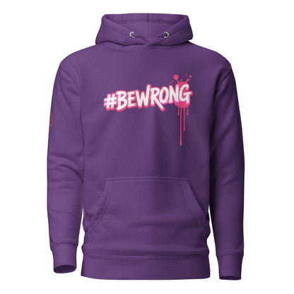 Felpa con Cappuccio Streetwear #BEWRONG 🔴 | FAIL – Comfort, Stile & Coraggio di Sbagliare