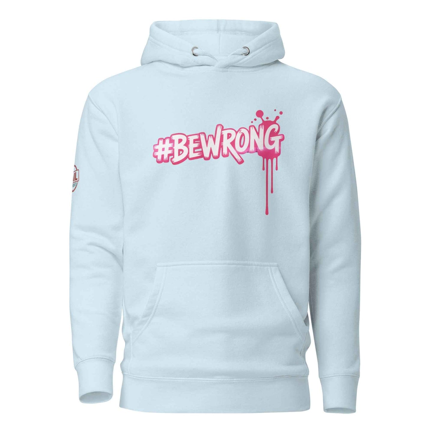 Felpa con Cappuccio Streetwear #BEWRONG 🔴 | FAIL – Comfort, Stile & Coraggio di Sbagliare