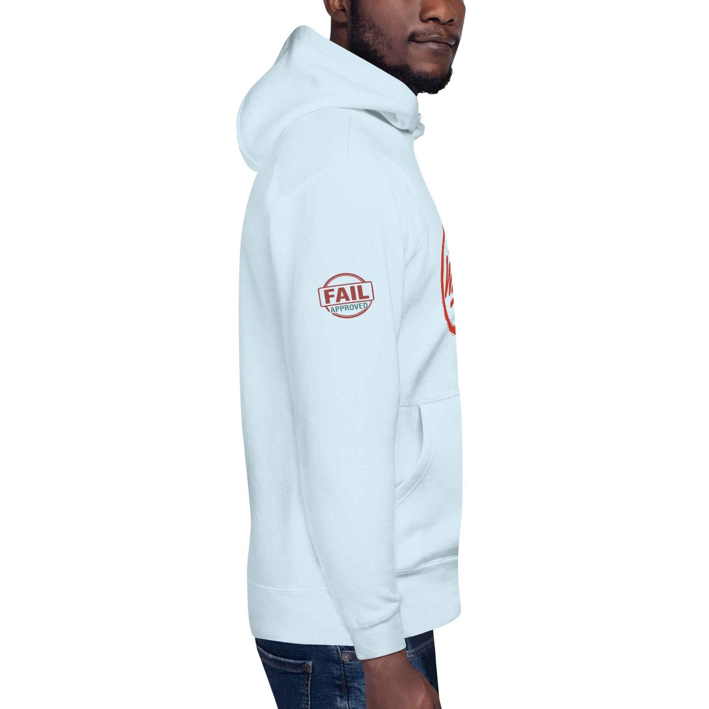 Felpa Bewrong Streetwear 🔴 | FAIL – Cotone Premium, Comfort e Stile