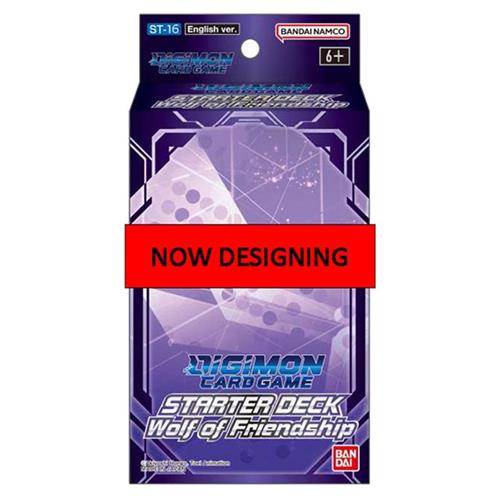 DIGIMON CARD GAME - STARTER DECK 16 WOLF OF FRIENDSHIP