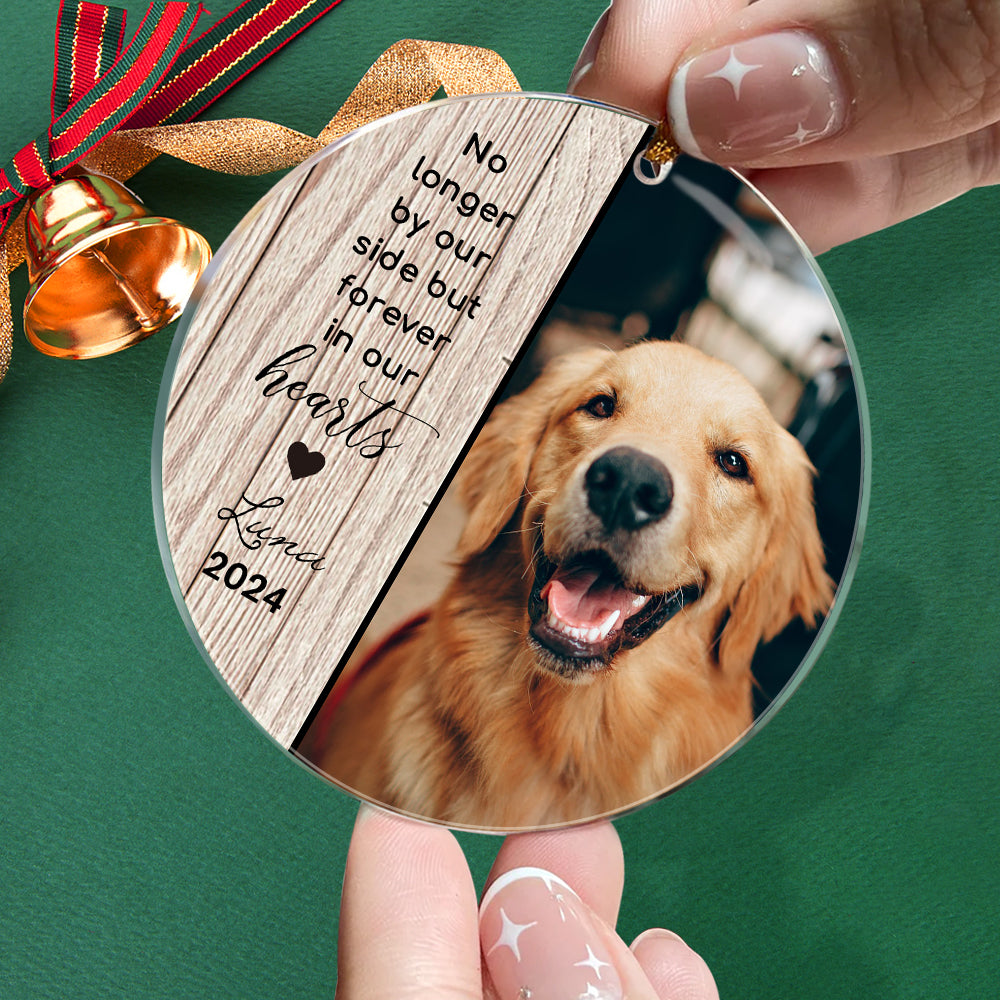 Pallina Natale Pet Personalizzata con Foto Cane Gatto Decorazione