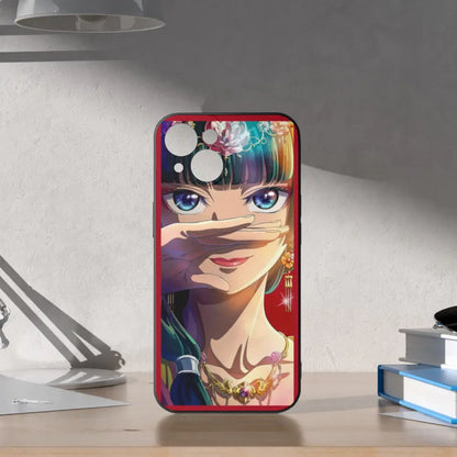 iPhone15 Series Black Phone Case iPhone15/iPhone15 Pro/iPhone15 Pro Max/iPhone15 Plus The Apothecary Diaries Mao Mao