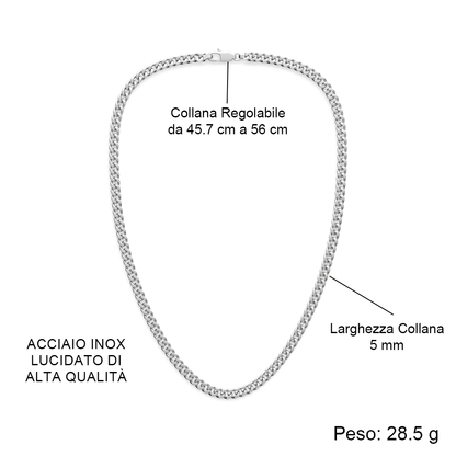 Collana da Uomo - A Mio Figlio, con Affetto Mamma