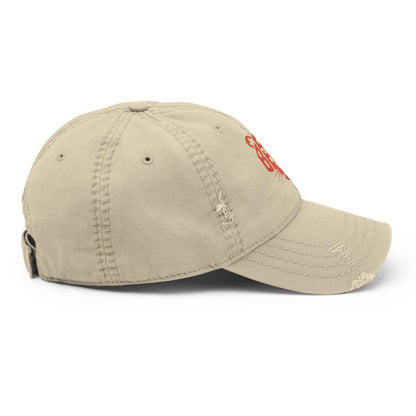 Cappellino Believe Vissuto | Distressed Dad Hat con Stile Autentico