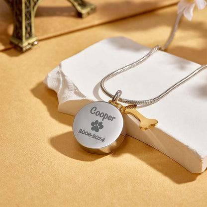 Collana Personalizzata ricordo amico 4 zampe