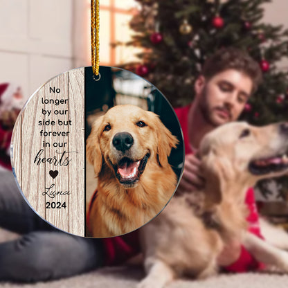 Pallina Natale Pet Personalizzata con Foto Cane Gatto Decorazione