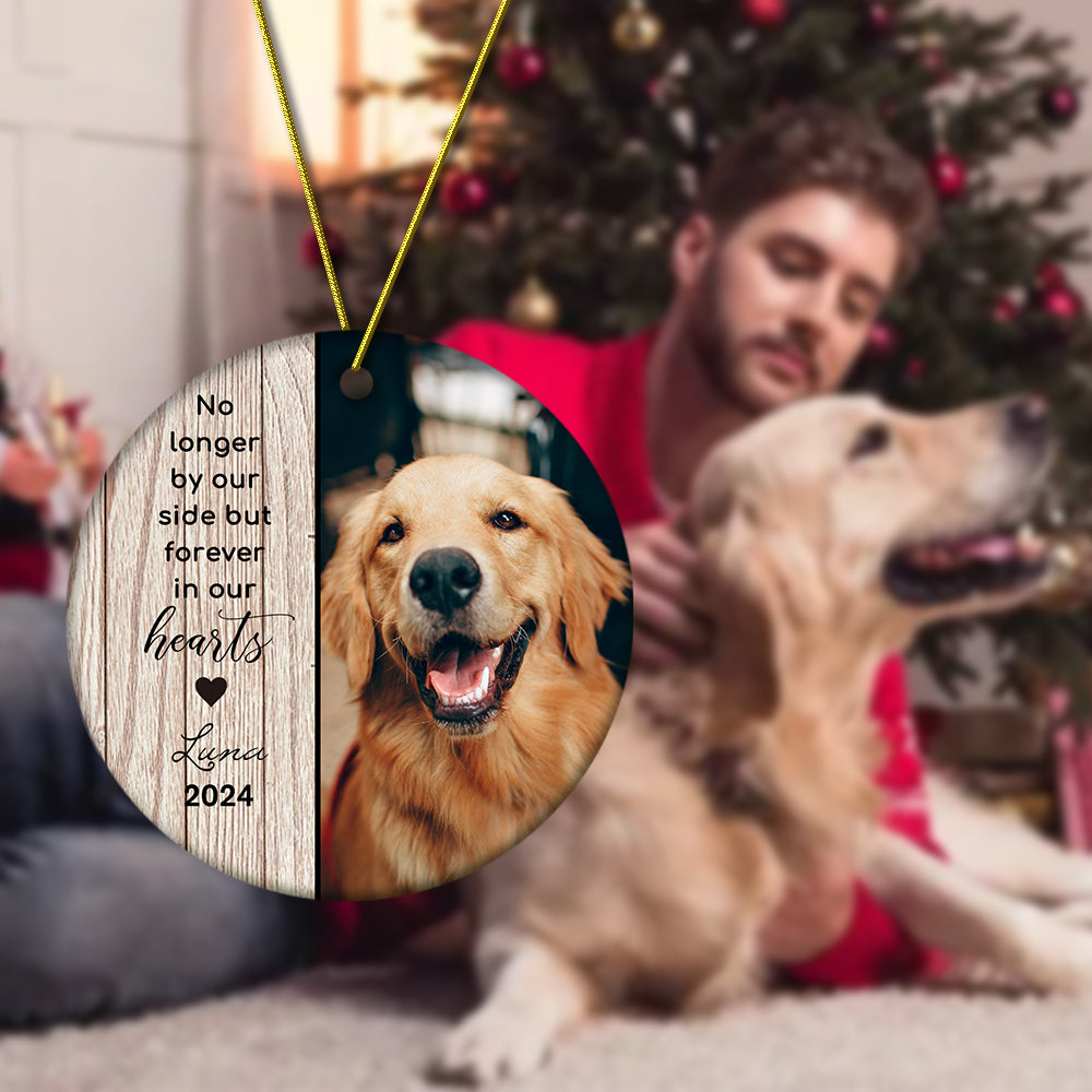 Pallina Natale Pet Personalizzata con Foto Cane Gatto Decorazione