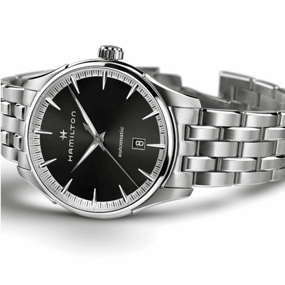 Hamilton Jazzmaster Automatic Nero 40mm – cinturino in acciaio