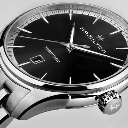 Hamilton Jazzmaster Automatic Nero 40mm – cinturino in acciaio