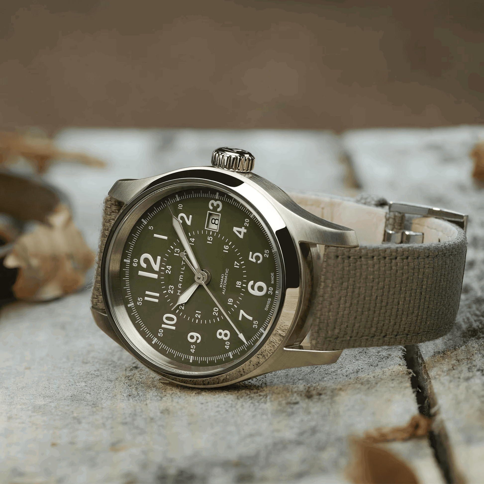 Hamilton Khaki Field Automatic Verde – Orologio militare automatico da 42mm