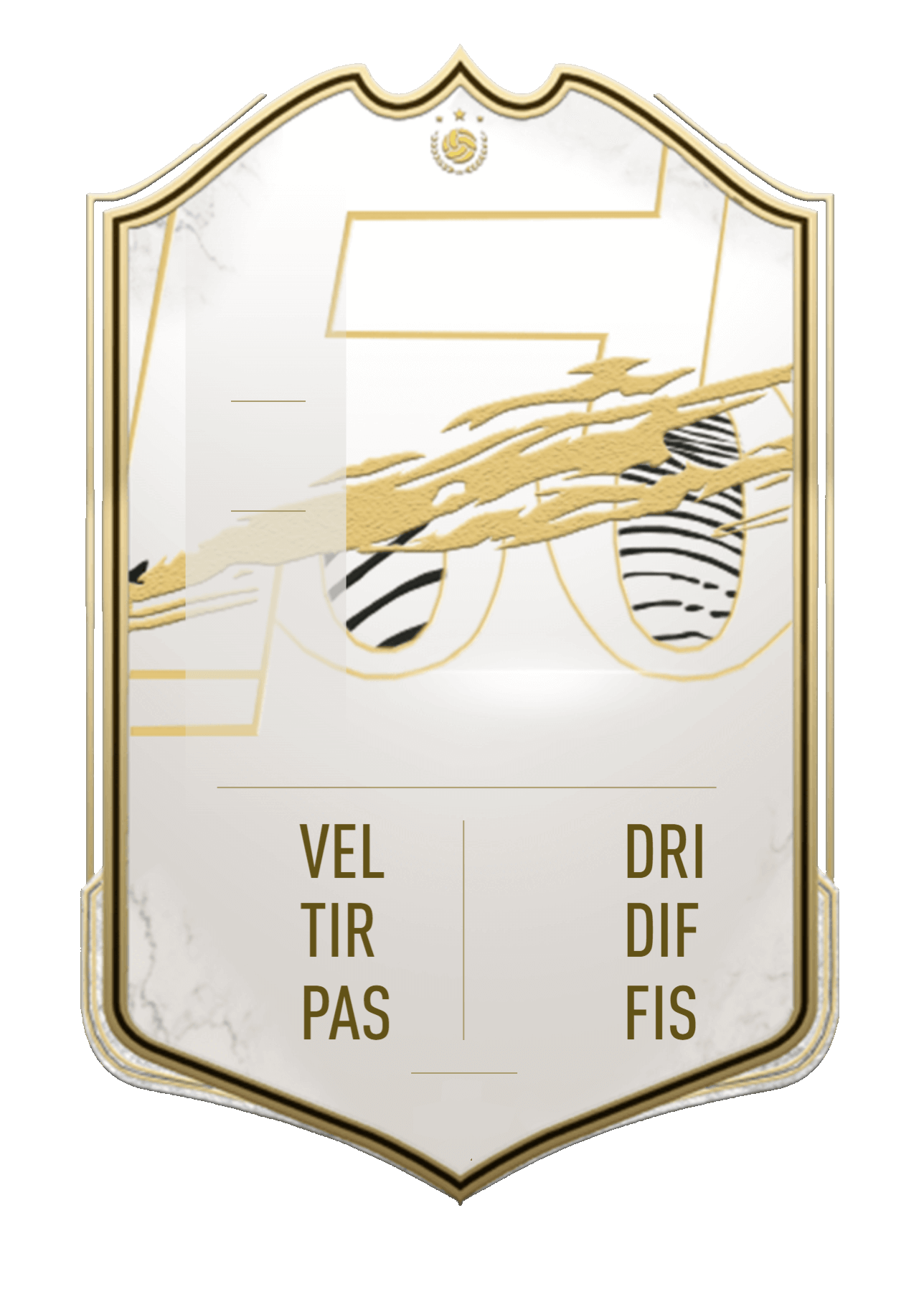 Carta Fifa gigante personalizzata